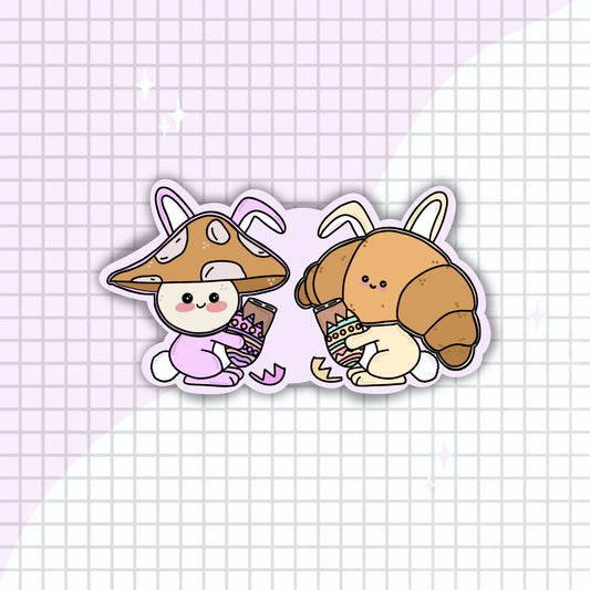 BUNNY OUTFITS - STICKER