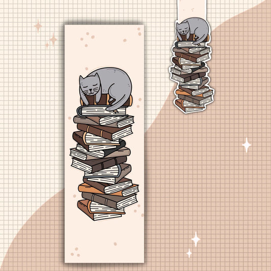 CAT STACK - BOOKMARK - Tanyprint