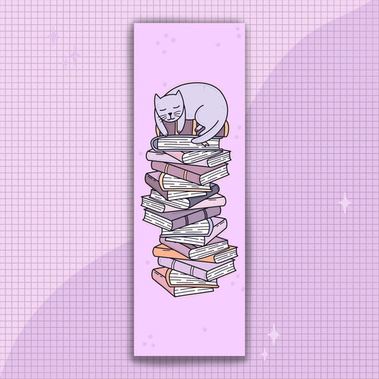VALENTINES CAT STACK - BOOKMARK - Tanyprint