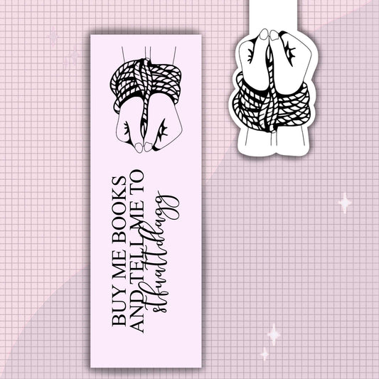 BUY ME BOOKS - BOOKMARK - Tanyprint
