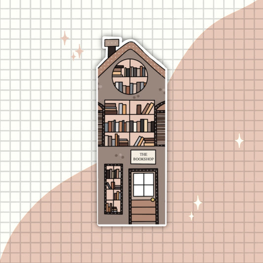 THE BOOK SHOP - STICKER - Tanyprint