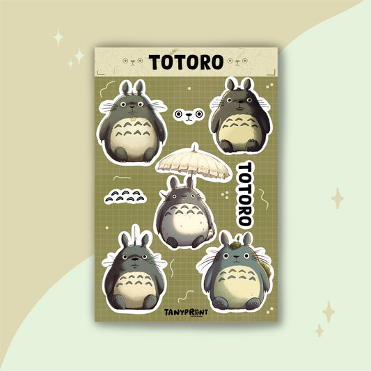TOTORO - STICKER SHEET