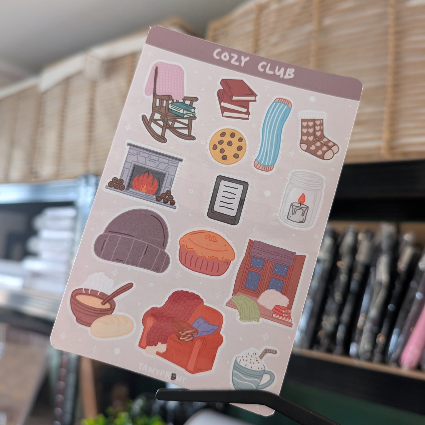 COZY CLUB - STICKER SHEET