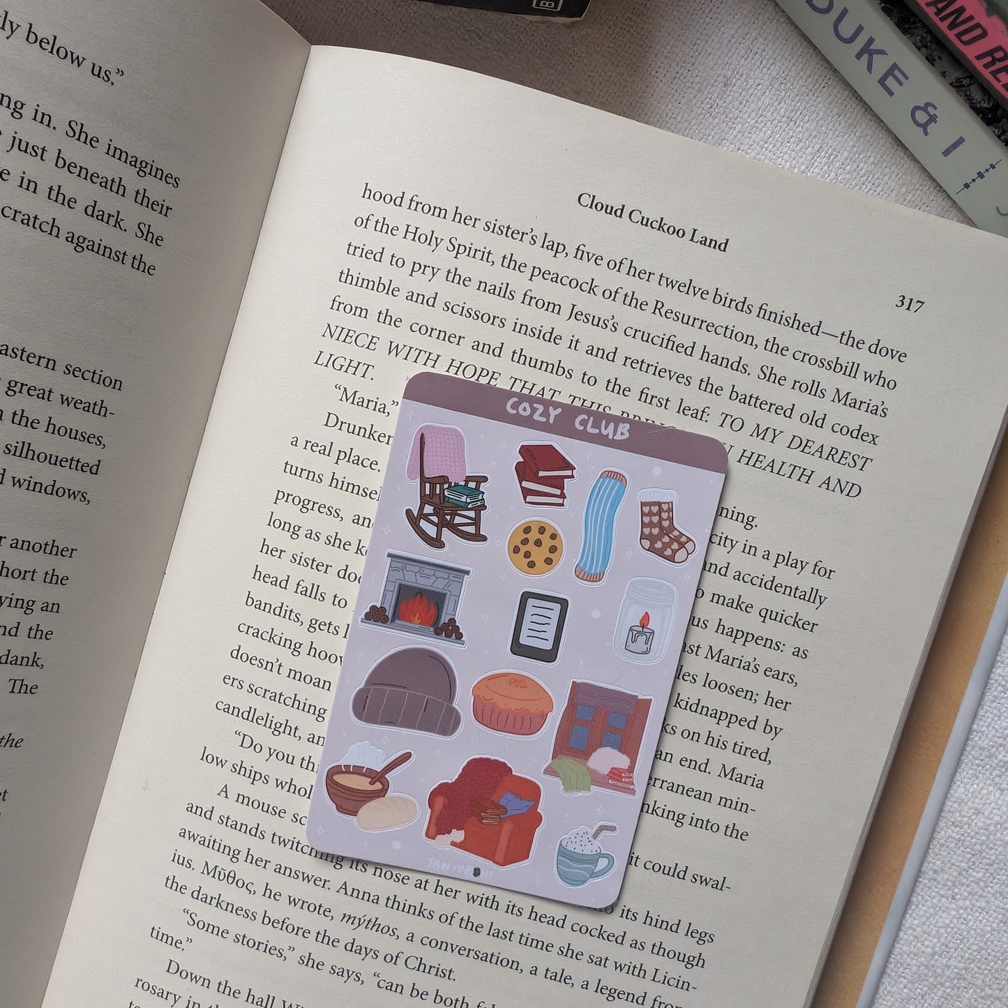 COZY CLUB - STICKER SHEET