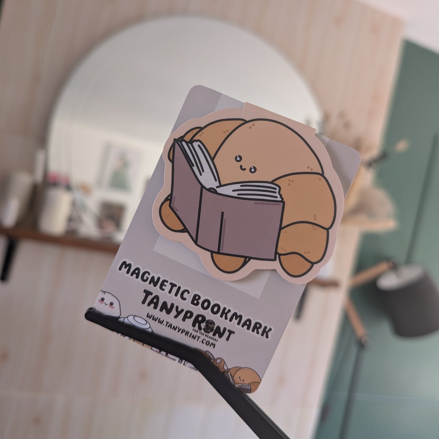 CUSTARD (CROISSANT WITH BOOTY CHEEKS) - BOOKMARK
