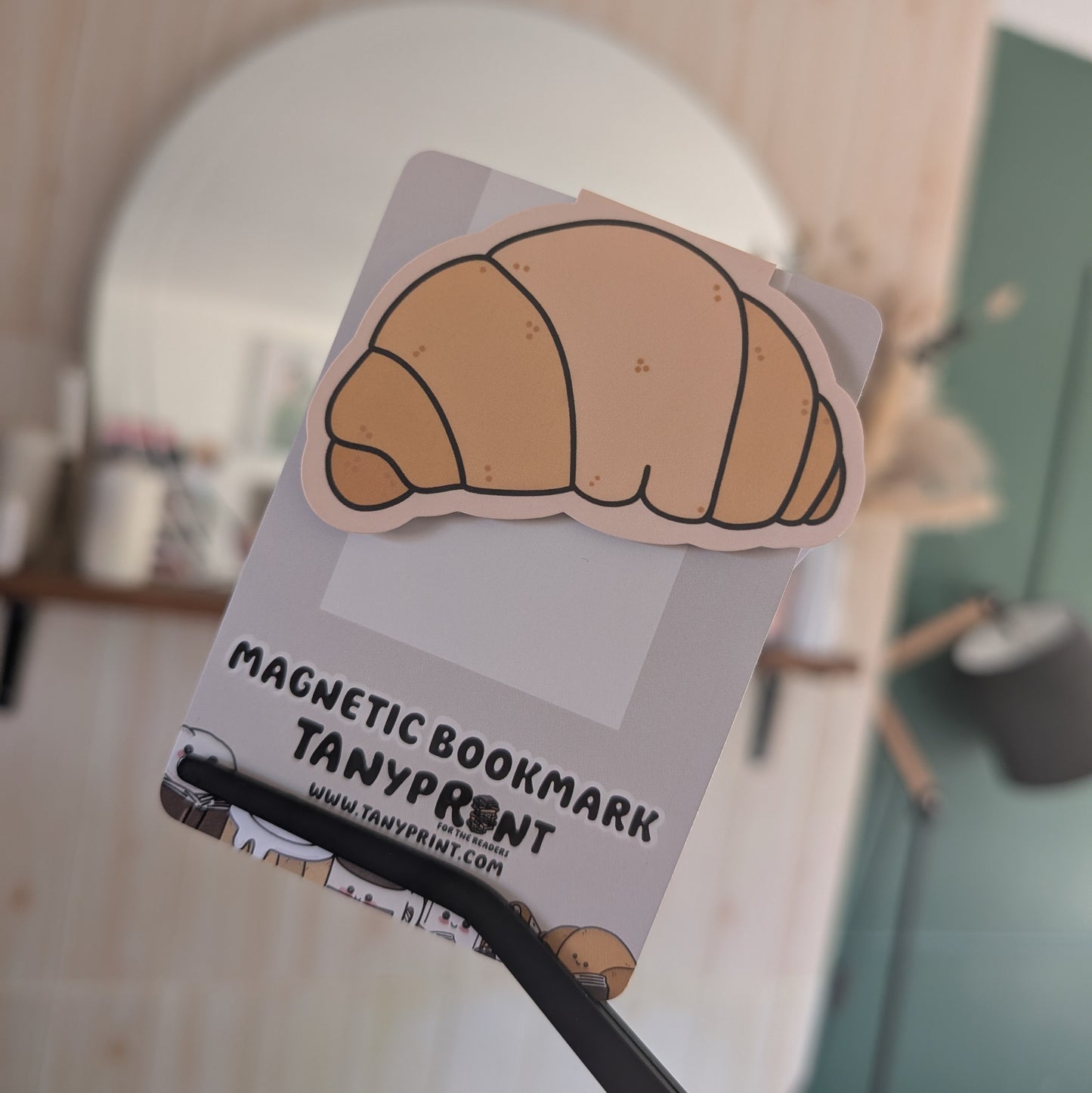 CUSTARD (CROISSANT WITH BOOTY CHEEKS) - BOOKMARK