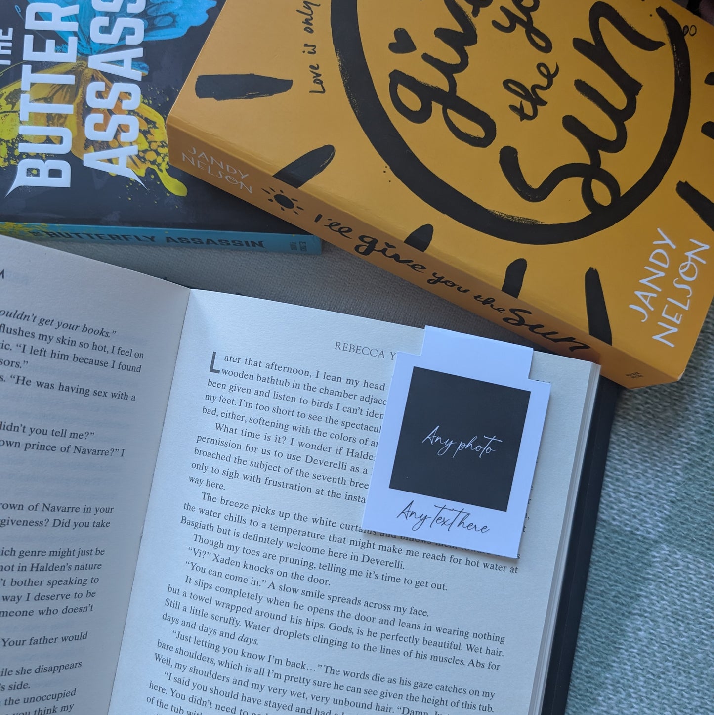 PERSONALISED POLAROID - BOOKMARK