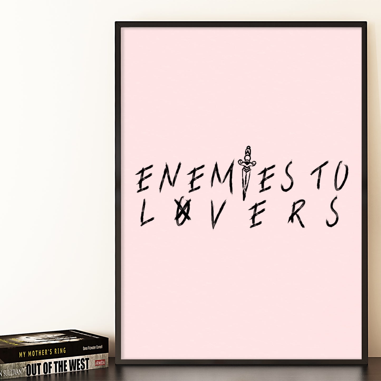 ENEMIES TO LOVERS - ART PRINT/ KINDLE INSERT