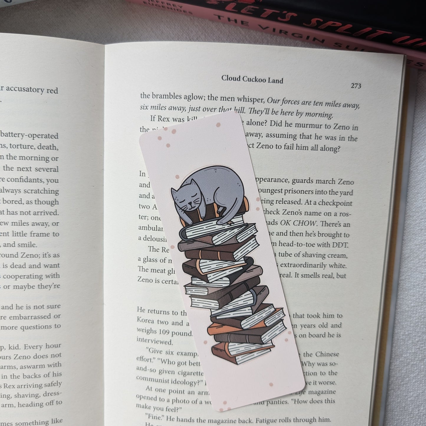 CAT STACK - BOOKMARK