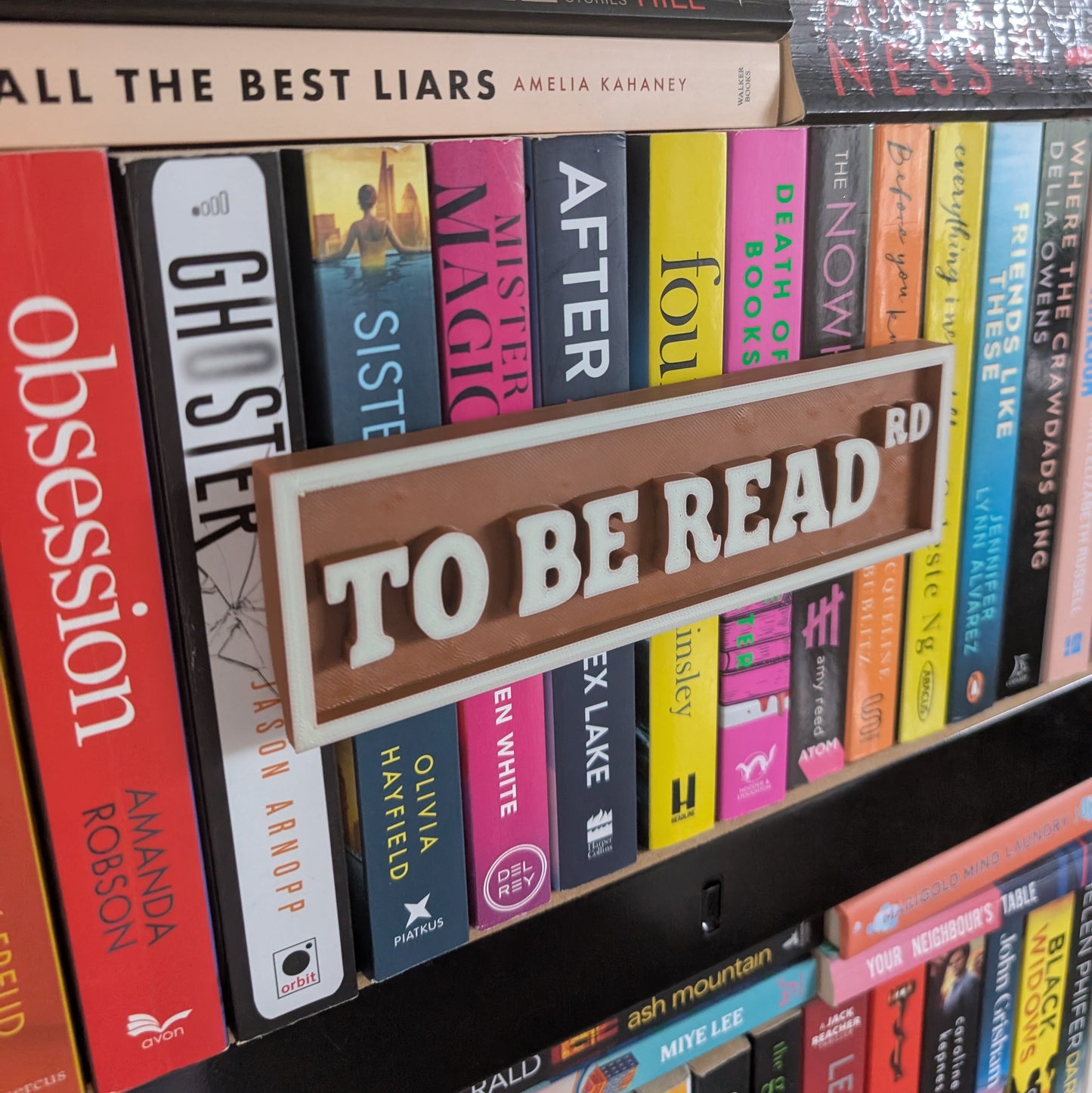 BOOKISH STREET SIGNS - 3D PRINTED
