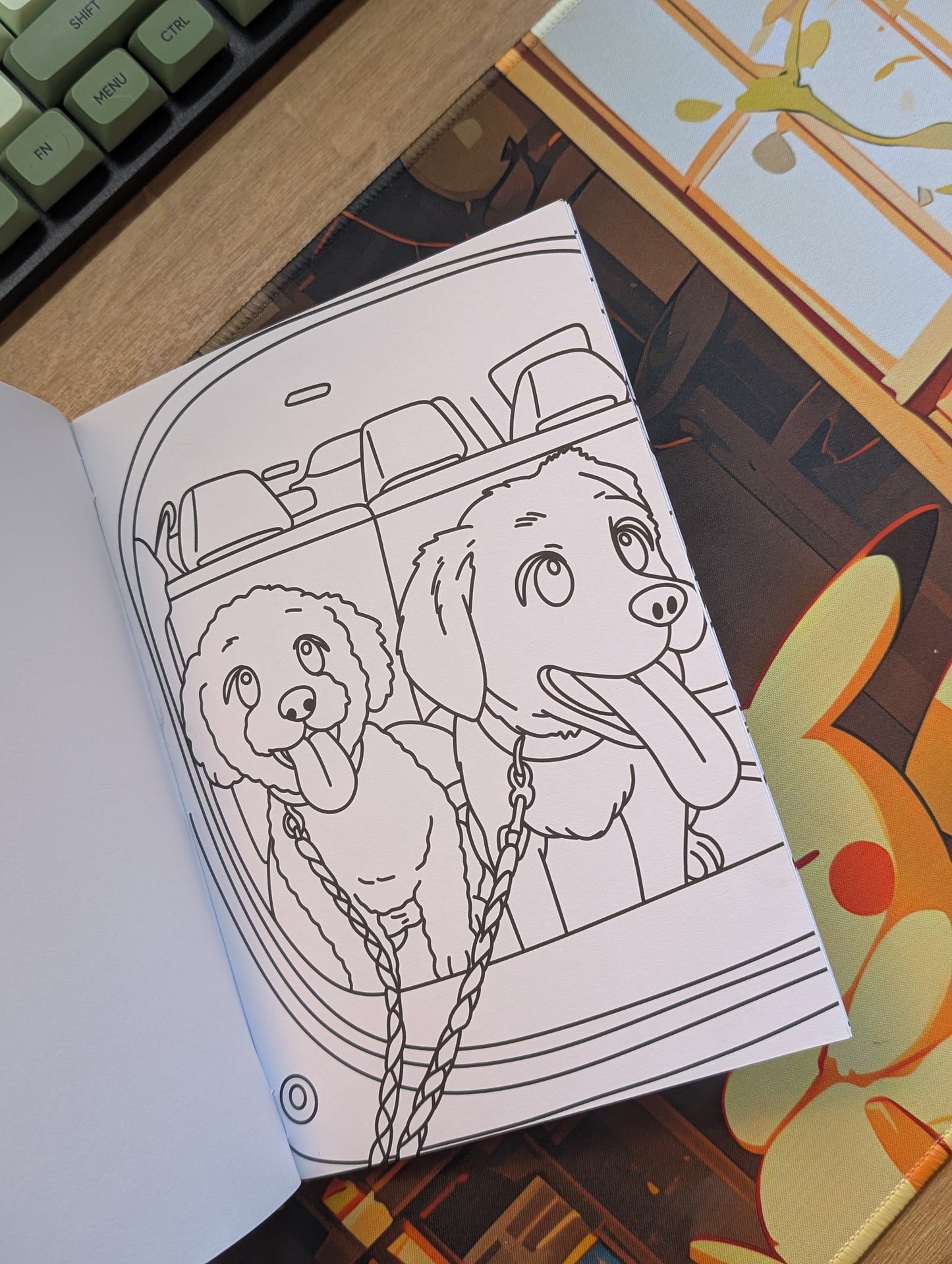 CUSTOM COLOURING BOOK
