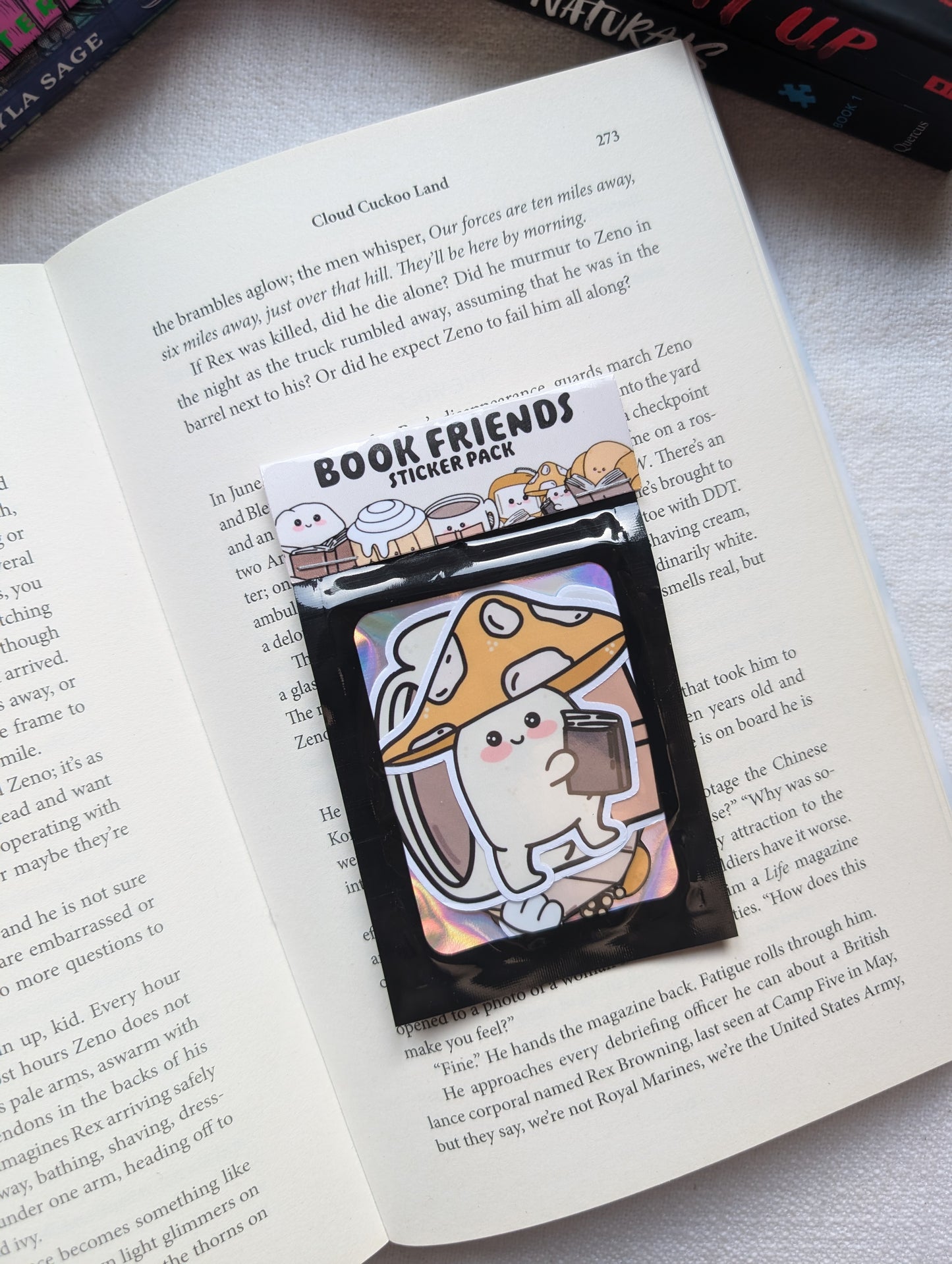 BOOK FRIENDS - STICKER PACK