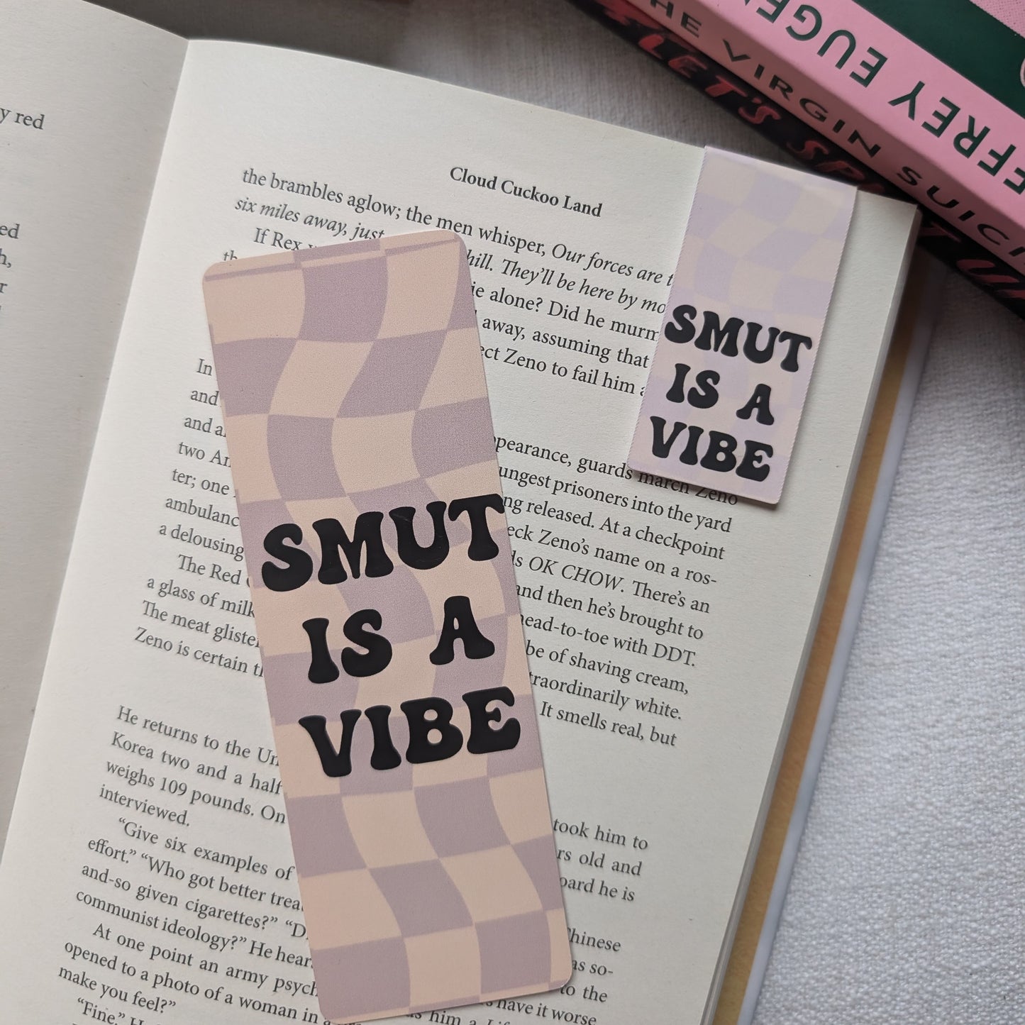 SMUT IS A VIBE - BOOKMARK