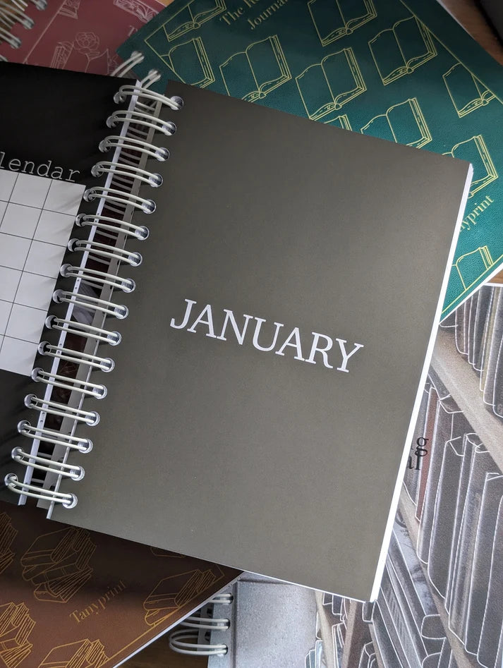 THE READING JOURNAL - YEARLY EDITION (SPIRAL BOUND)