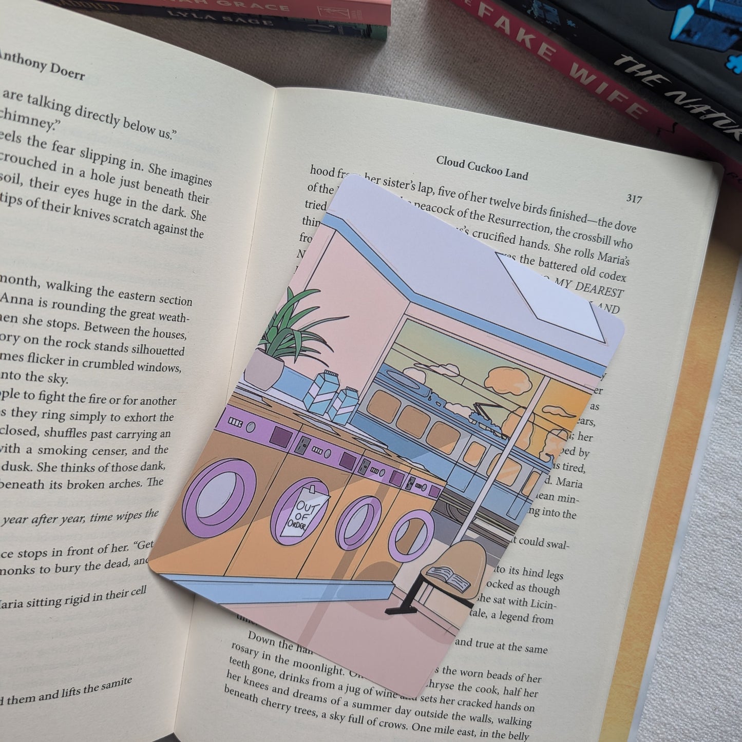 LAUNDROMAT - ART PRINT/ KINDLE INSERT