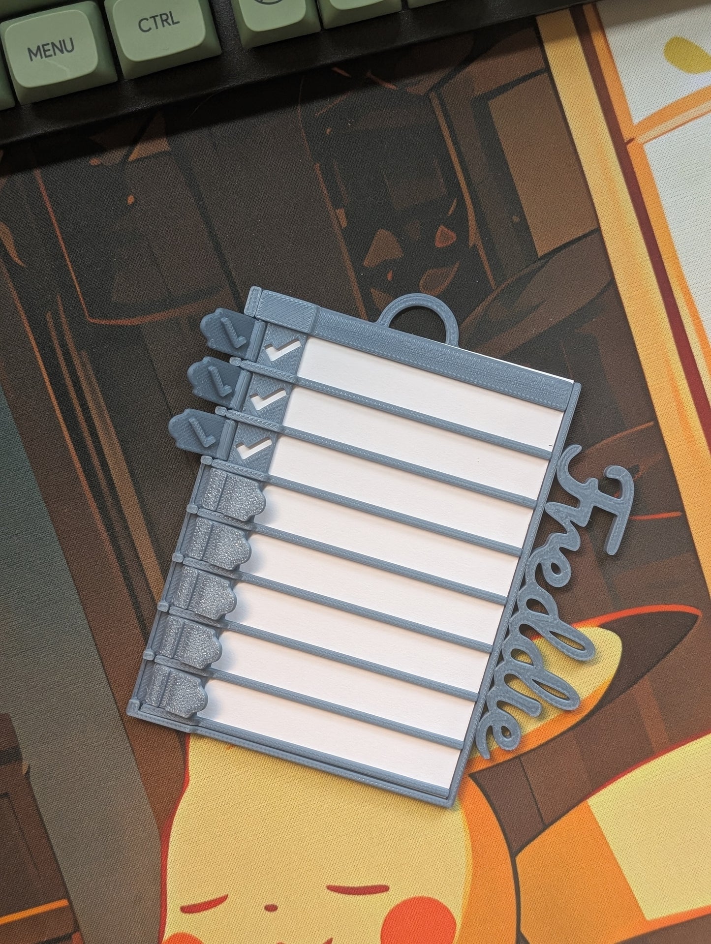 CUSTOM CHECKLIST - 3D PRINTED