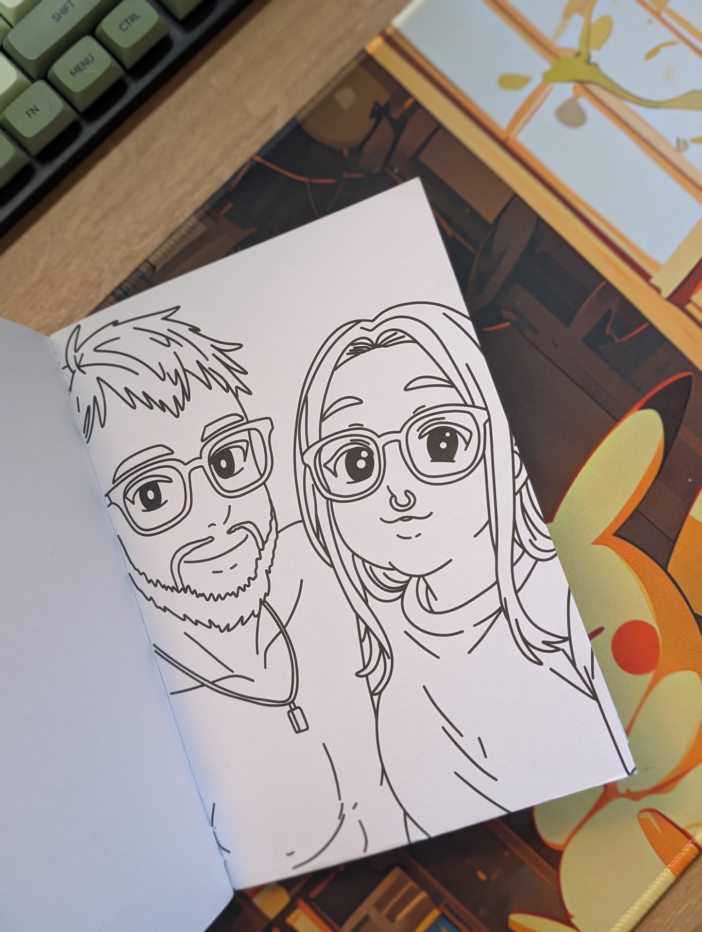 CUSTOM COLOURING BOOK