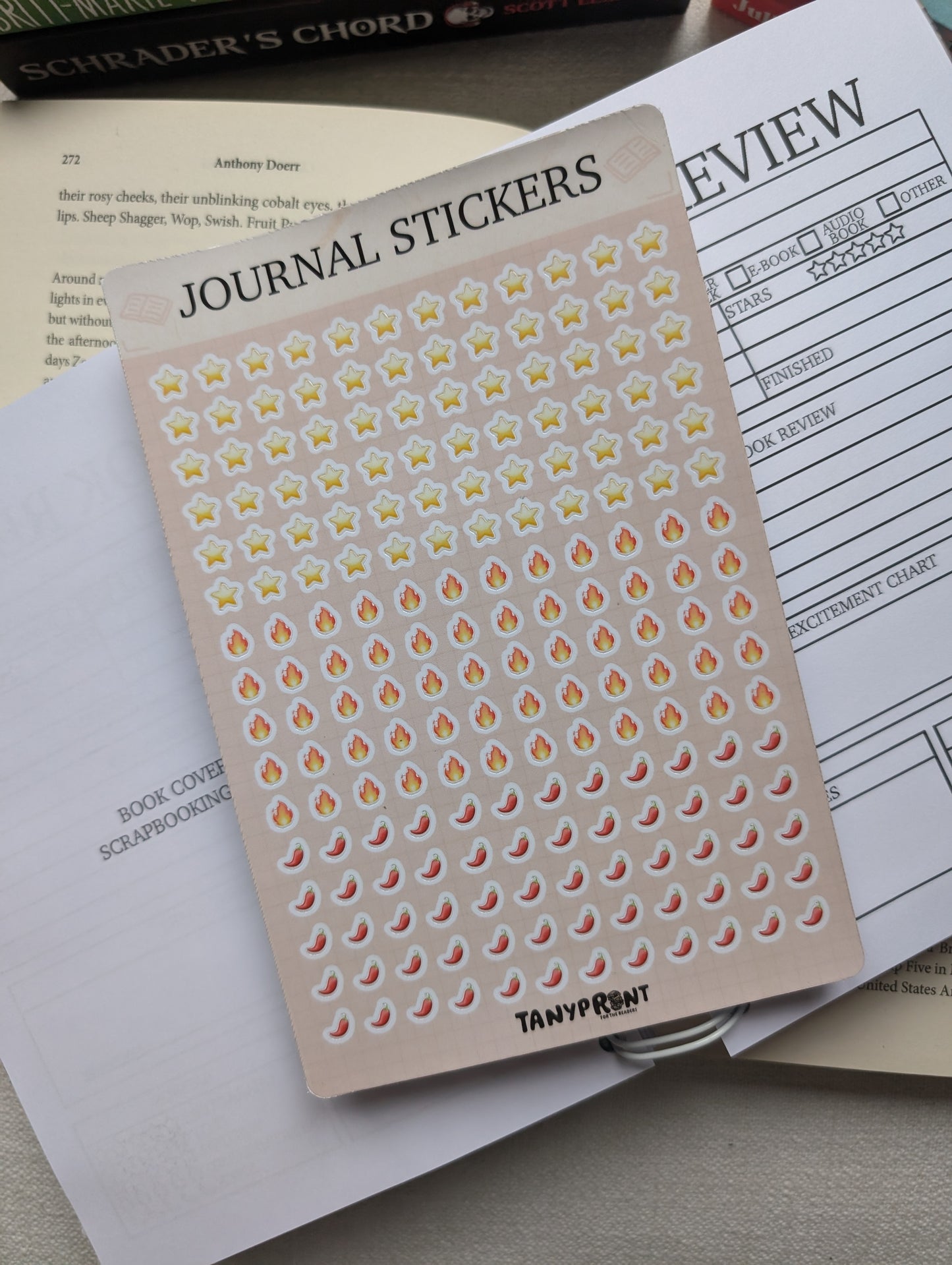 JOURNAL STICKERS - STICKER SHEET