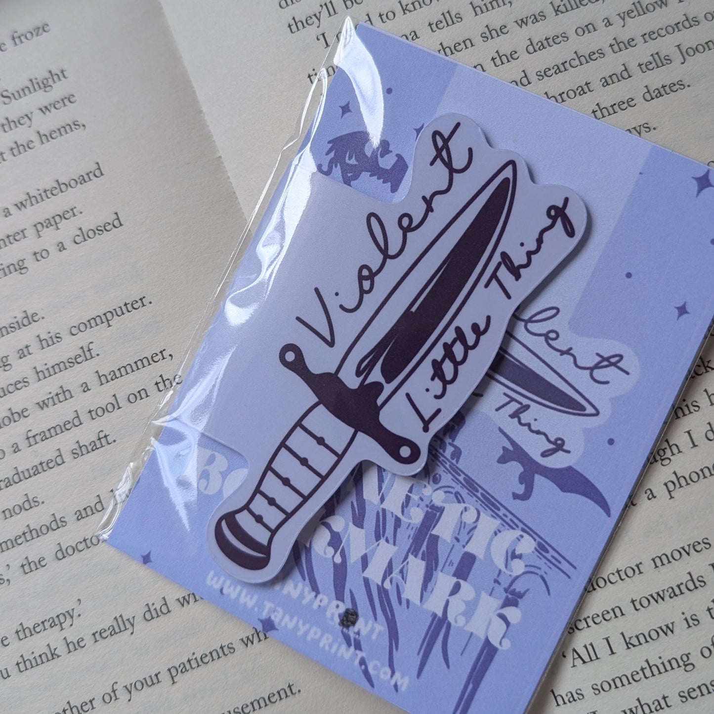 VIOLENT LITTLE THING - BOOKMARK