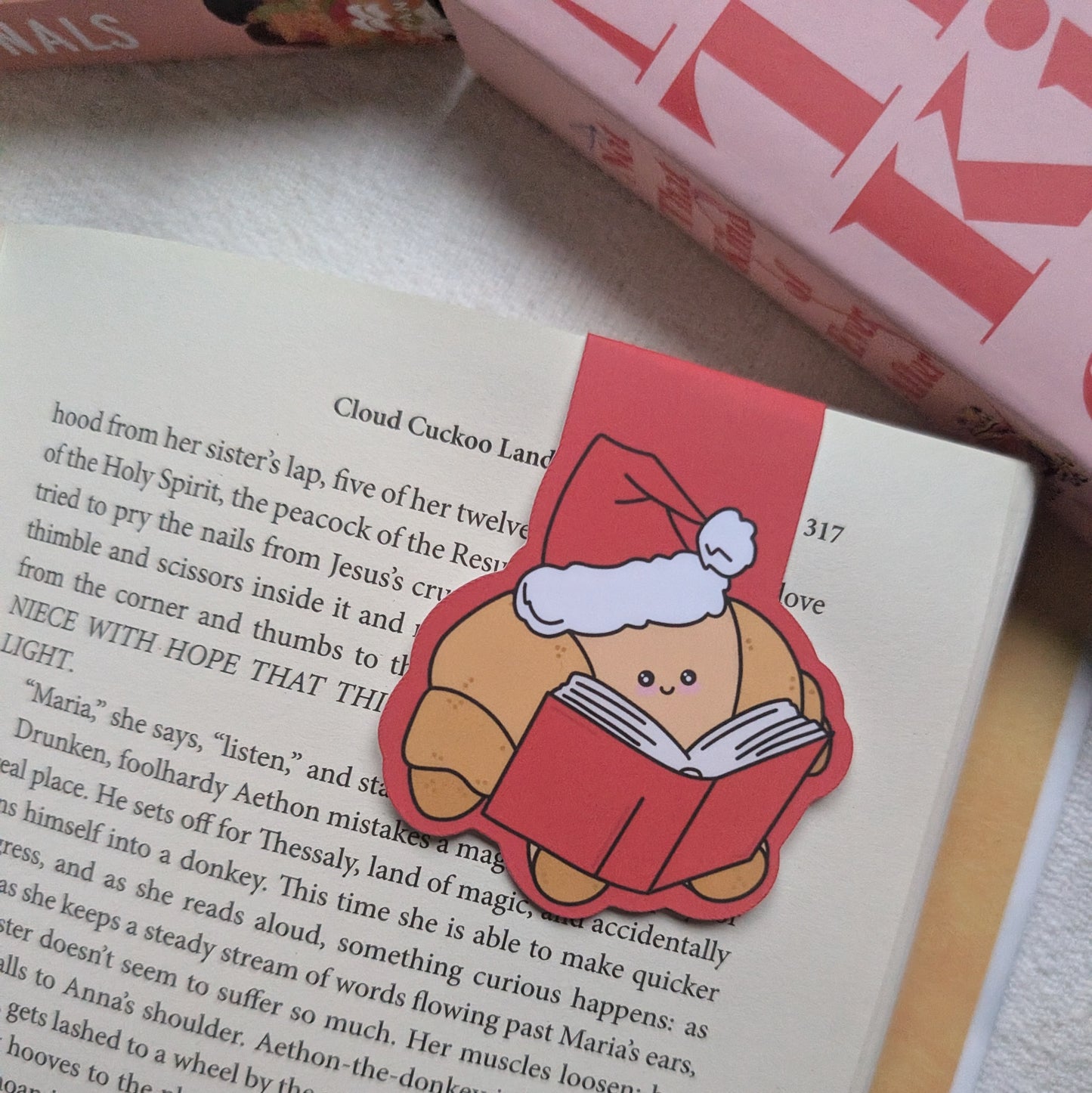 CHRISTMAS CROISSANT - BOOKMARK