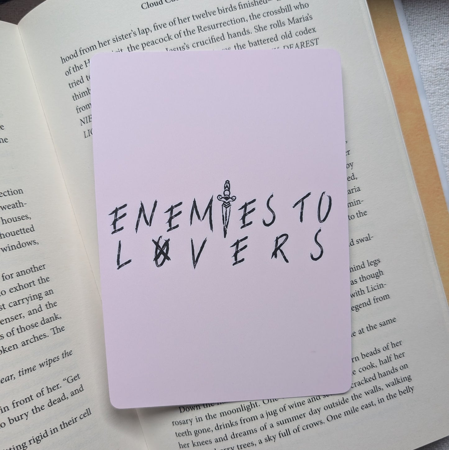 ENEMIES TO LOVERS - ART PRINT/ KINDLE INSERT