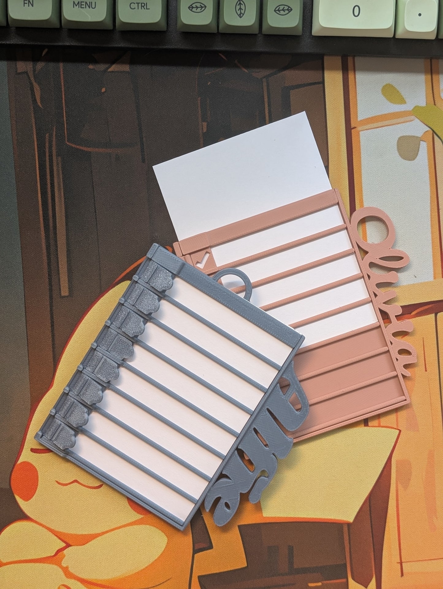 CUSTOM CHECKLIST - 3D PRINTED