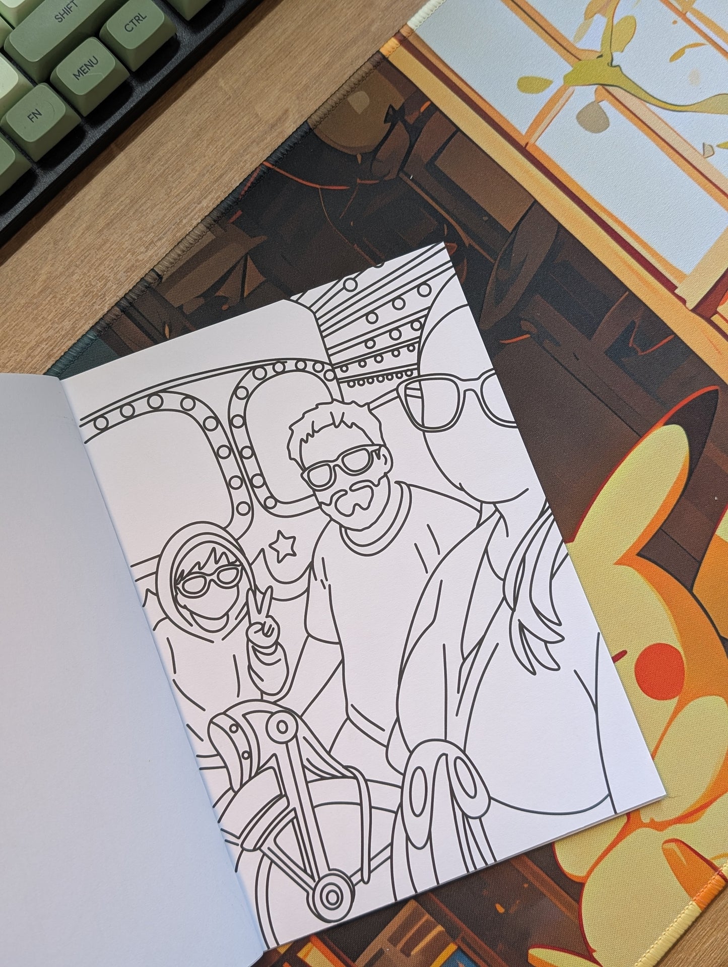 CUSTOM COLOURING BOOK