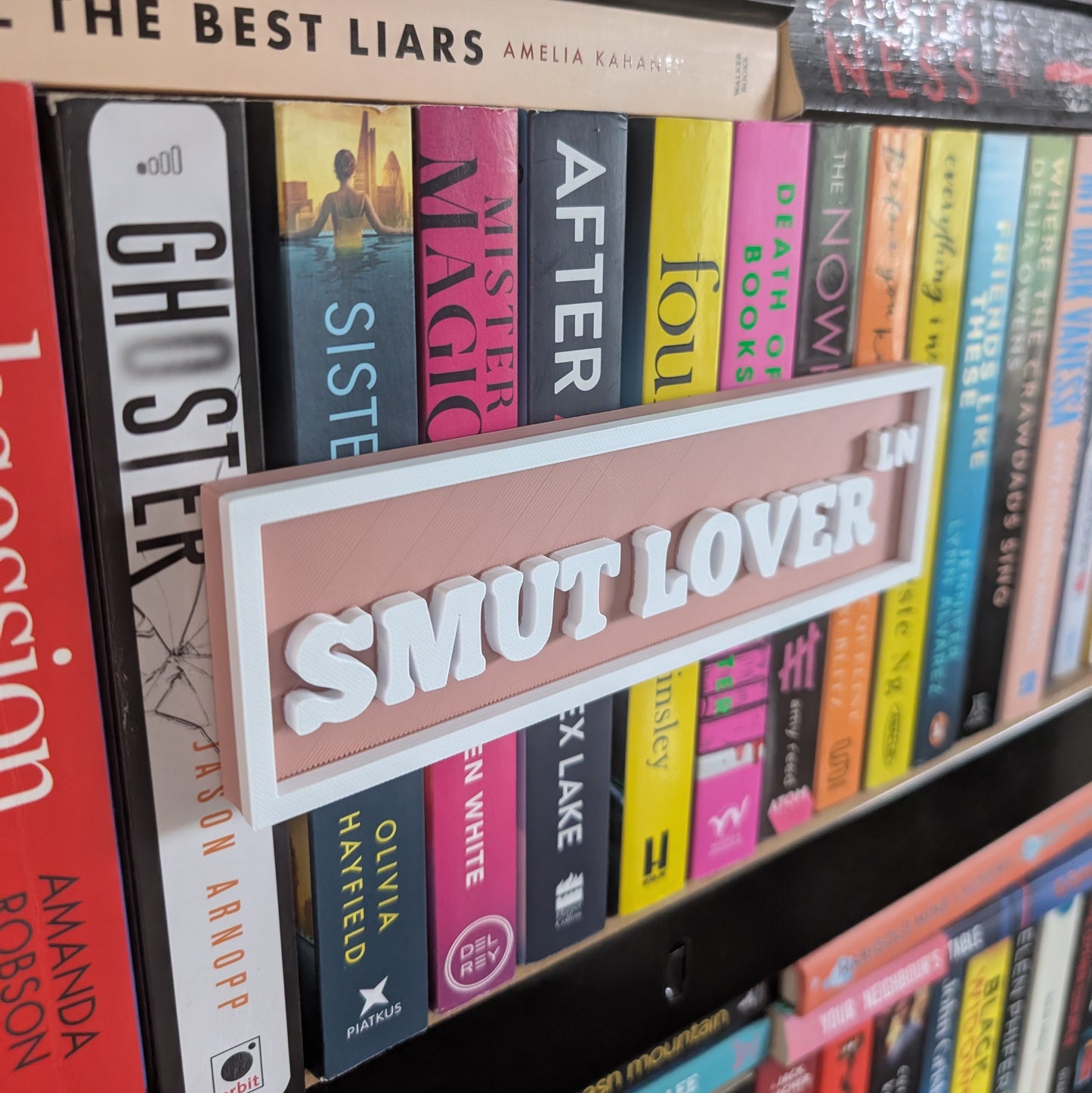 BOOKISH STREET SIGNS - 3D PRINTED