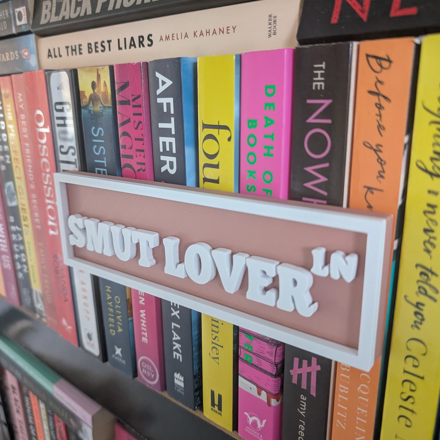 BOOKISH STREET SIGNS - 3D PRINTED