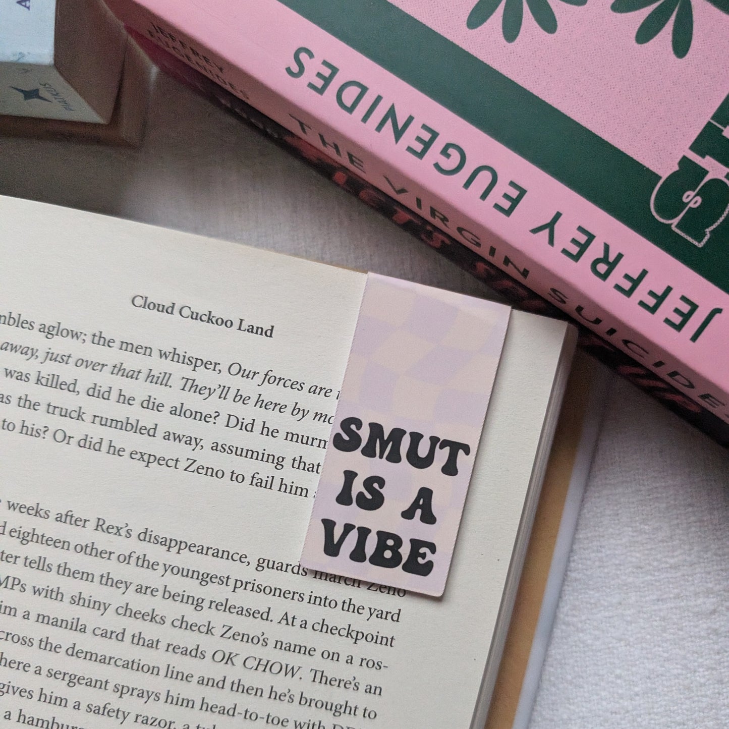 SMUT IS A VIBE - BOOKMARK