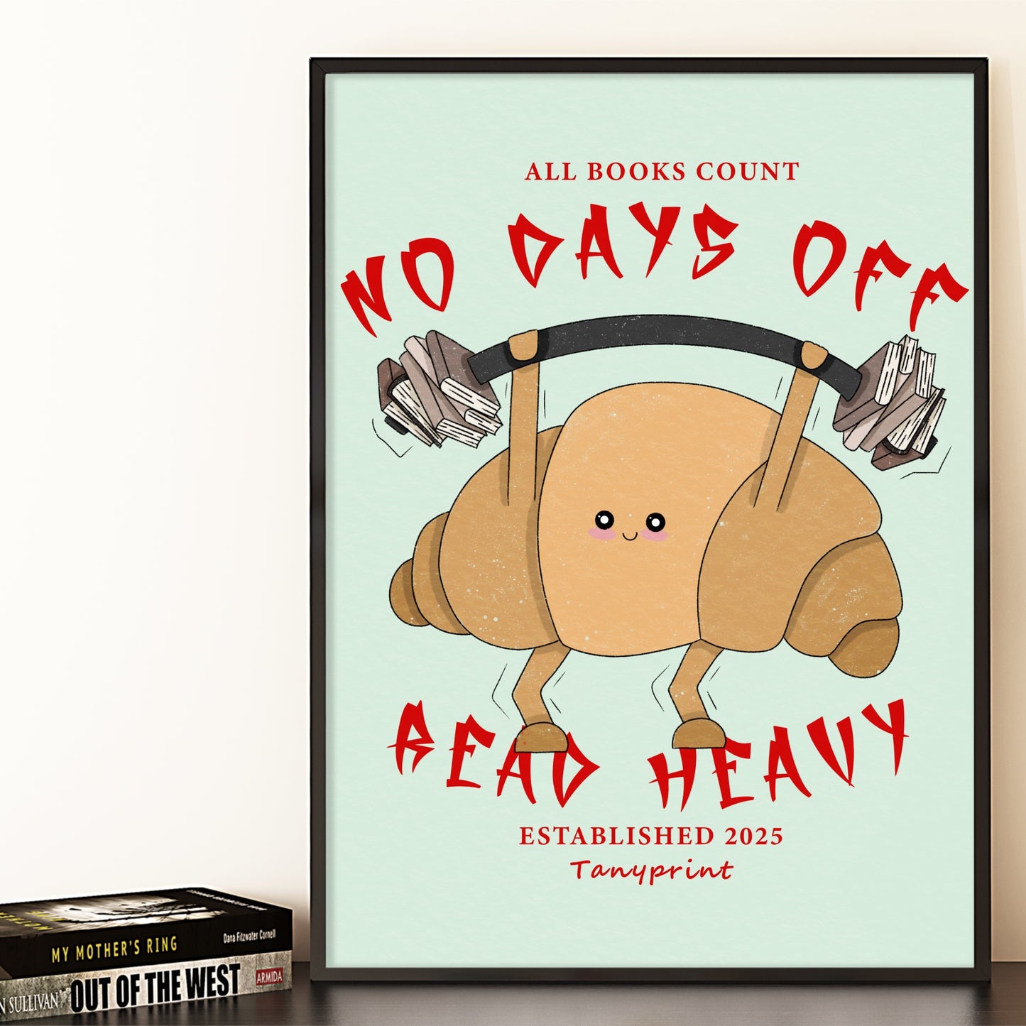 NO DAYS OFF - ART PRINT/ KINDLE INSERT