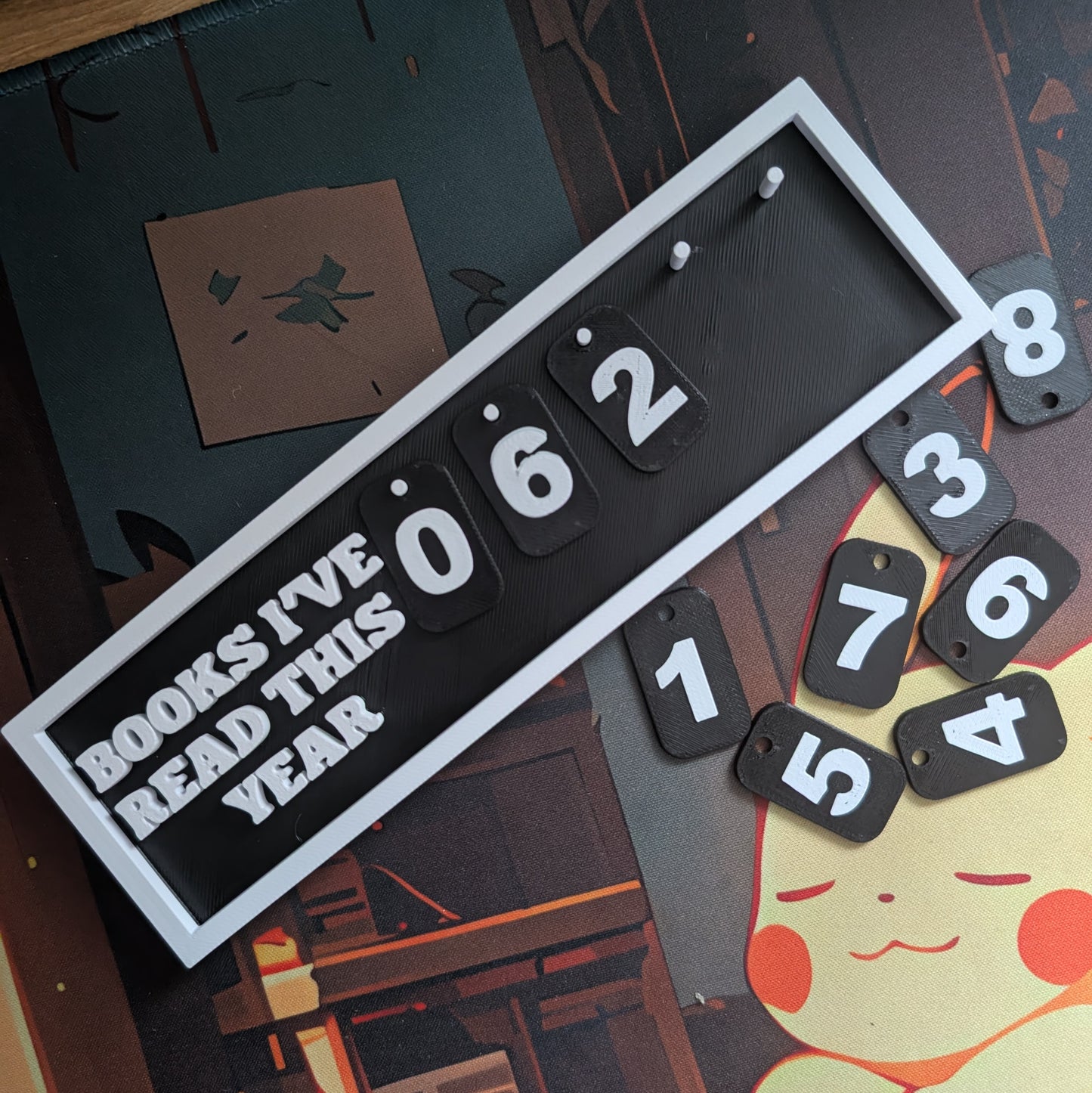 BOOK TRACKER - 3D PRINTED