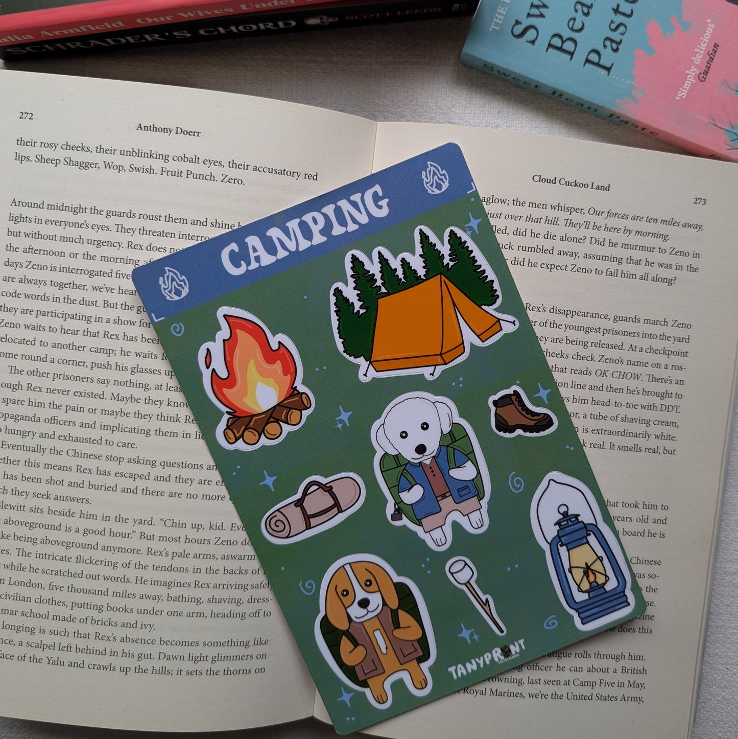 CAMPING - STICKER SHEET