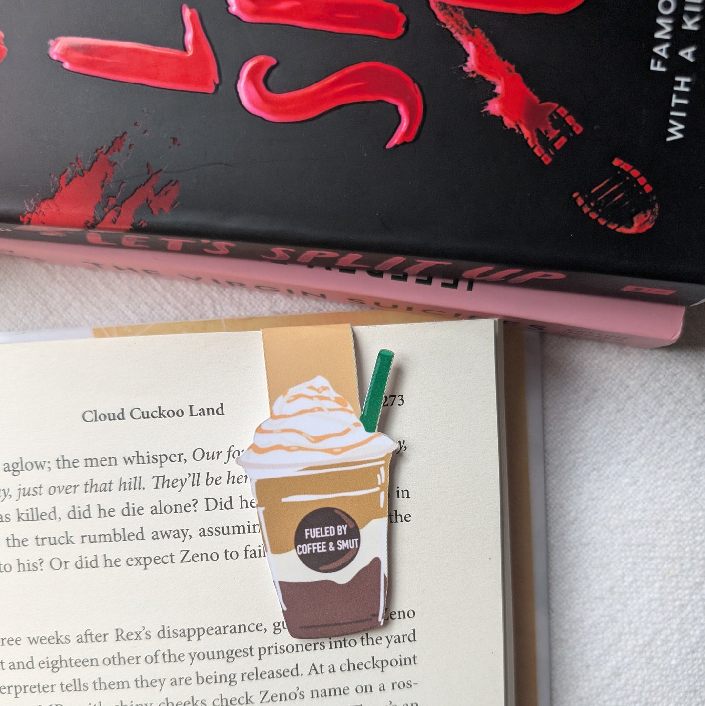 FUELED BY COFFEE & SMUT - BOOKMARK