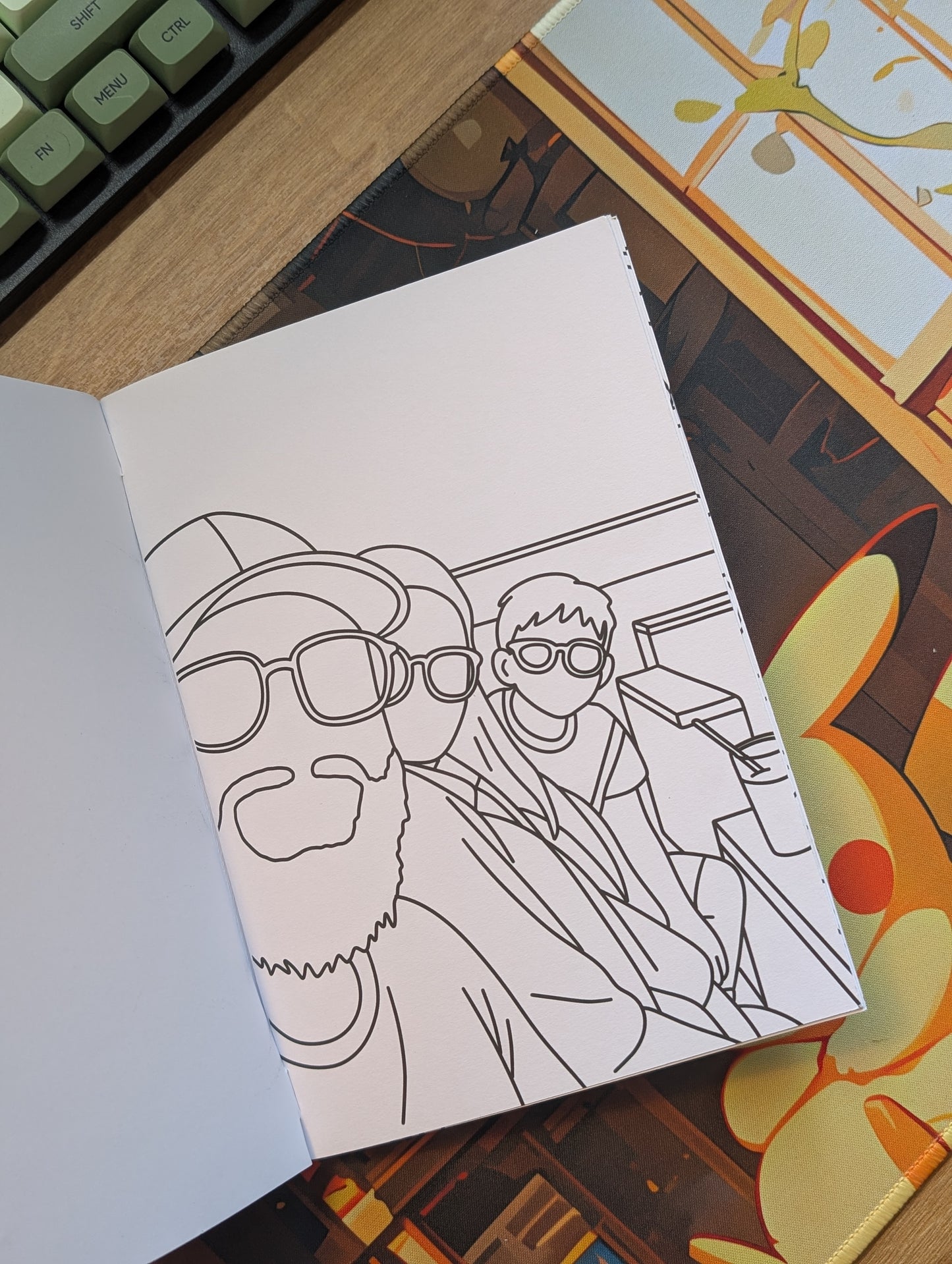 CUSTOM COLOURING BOOK