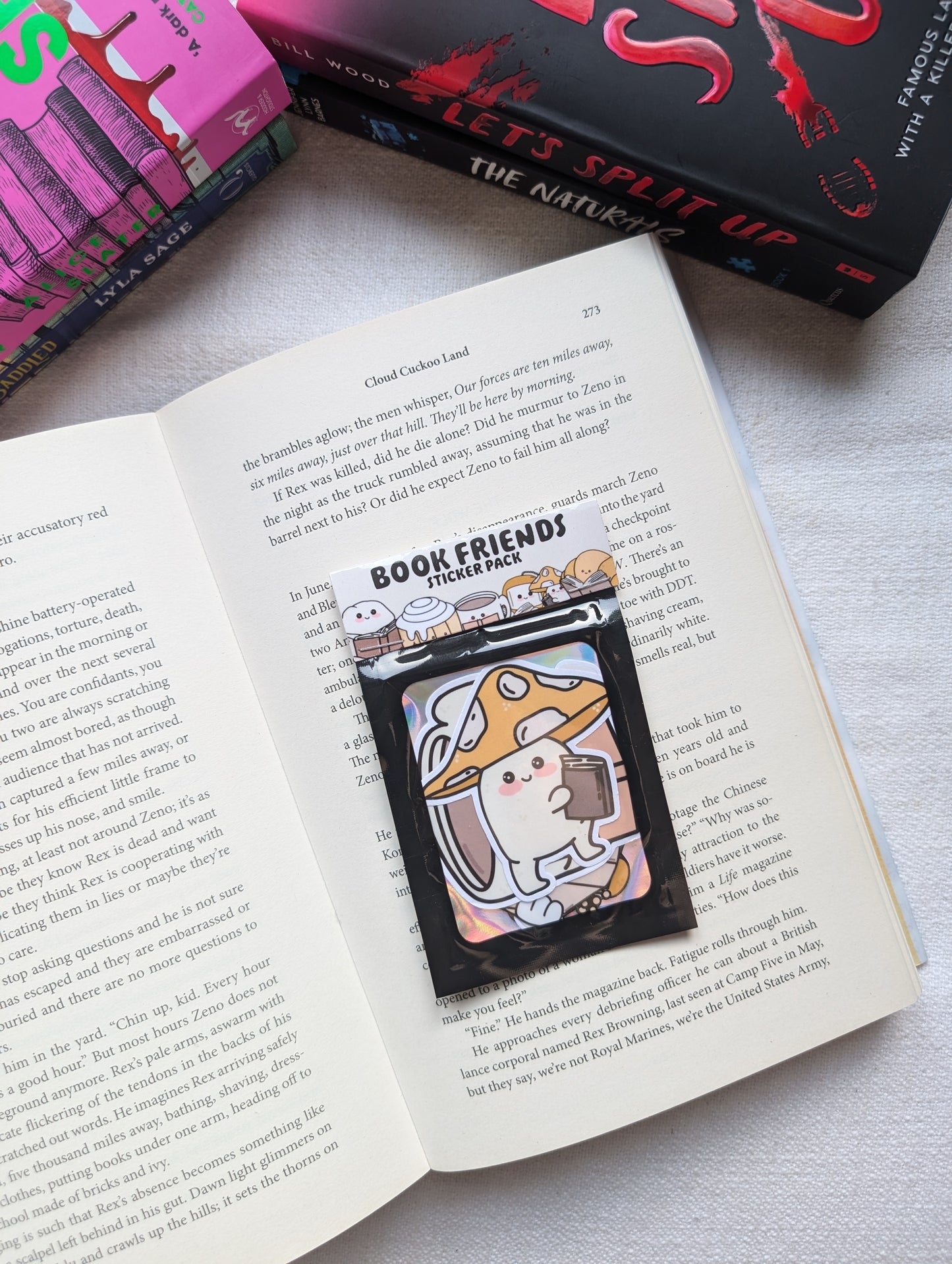 BOOK FRIENDS - STICKER PACK