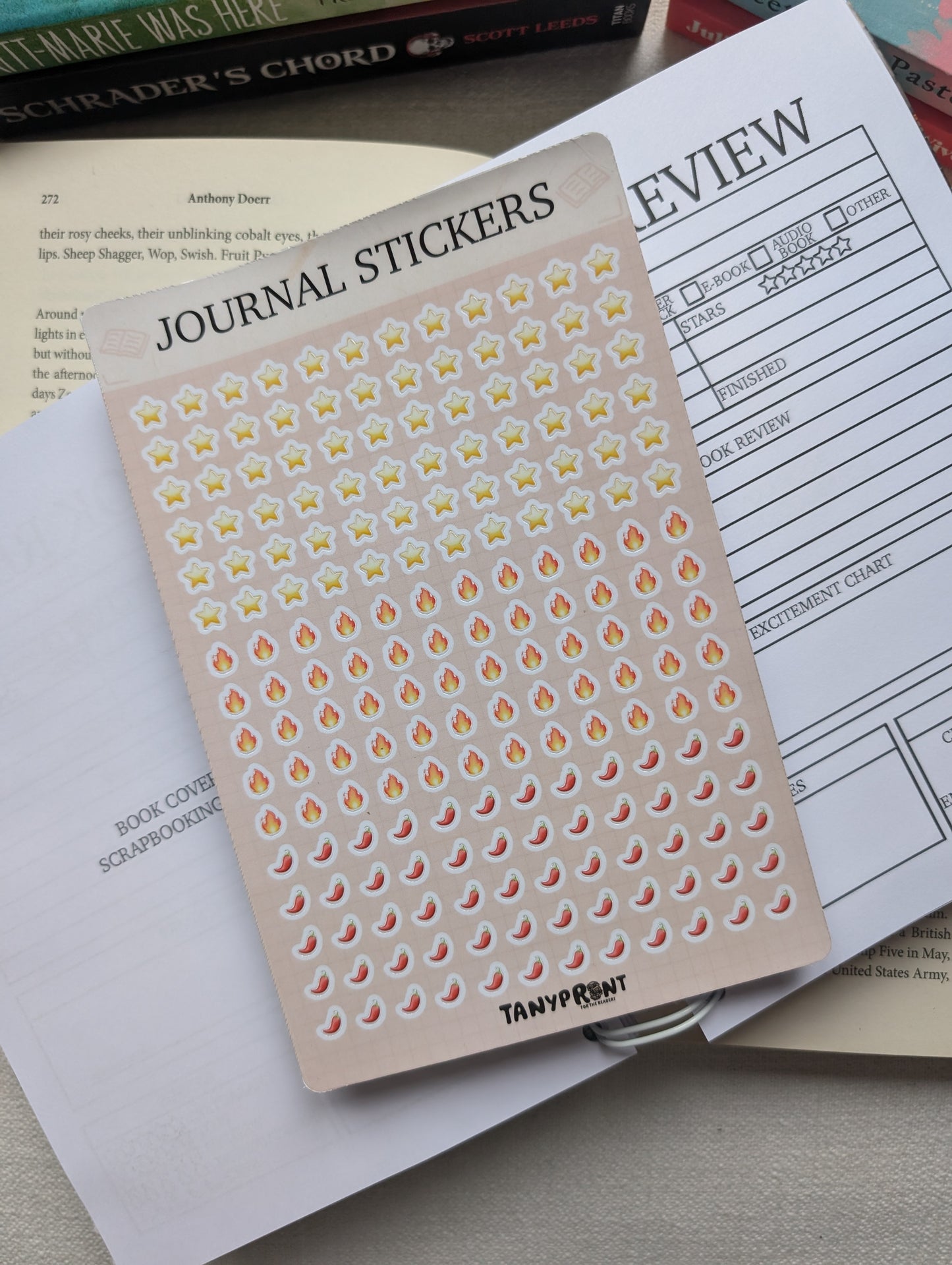 JOURNAL STICKERS - STICKER SHEET