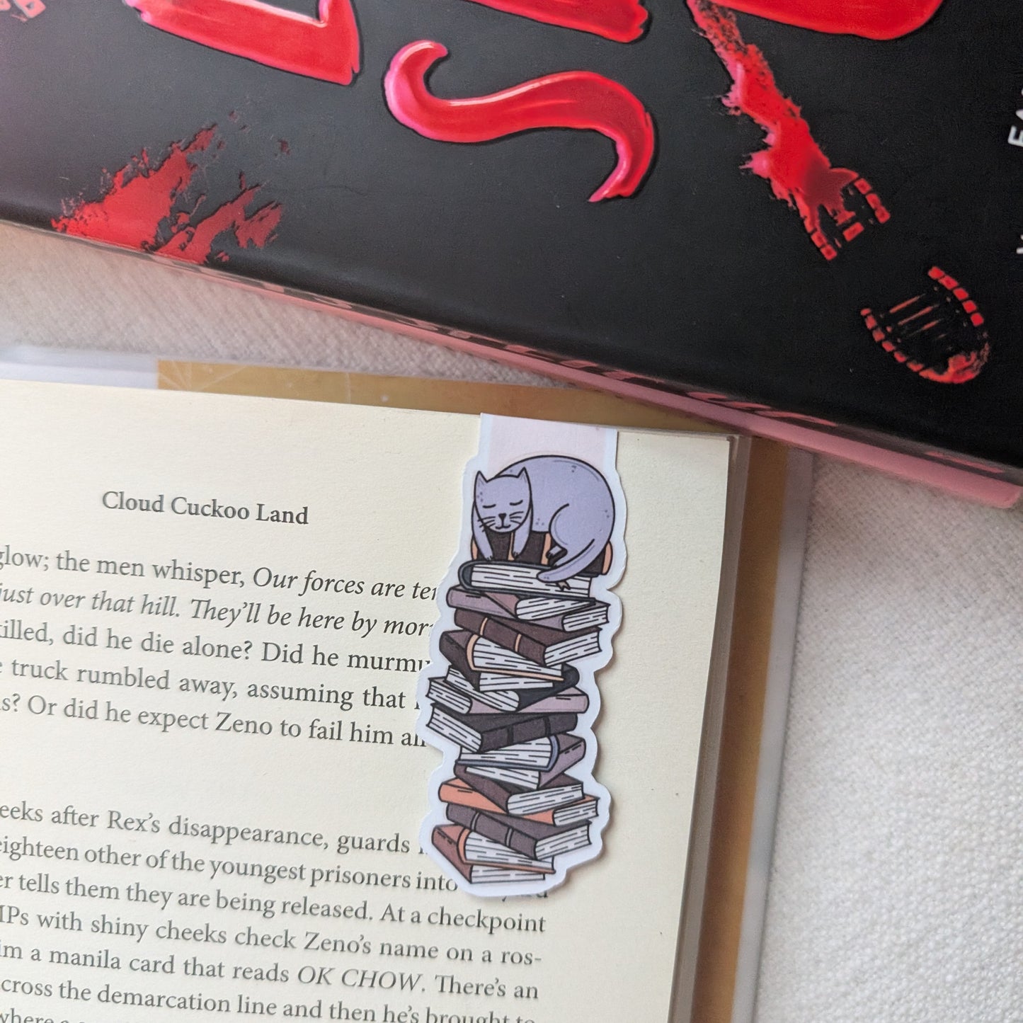 CAT STACK - BOOKMARK