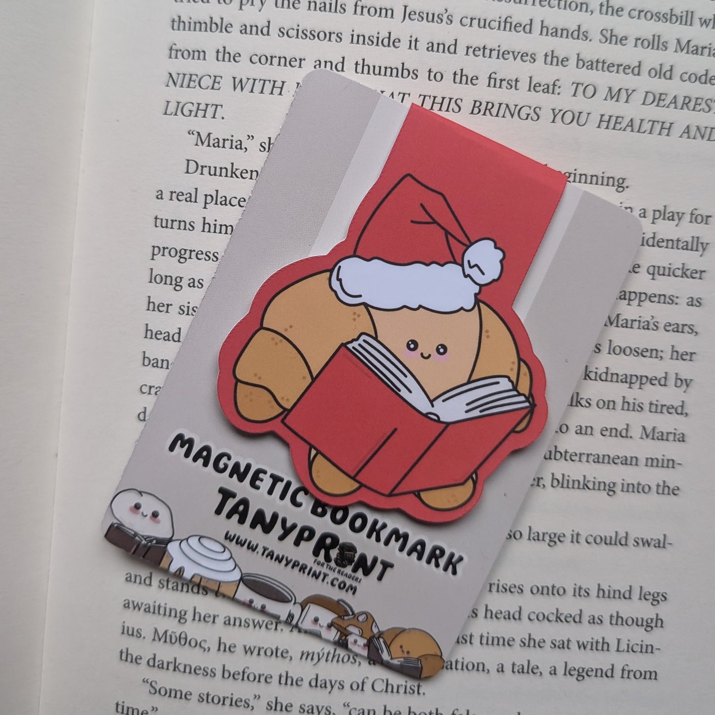 CHRISTMAS CROISSANT - BOOKMARK