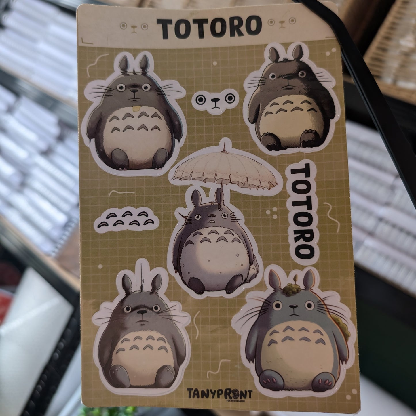 TOTORO  - STICKER SHEET