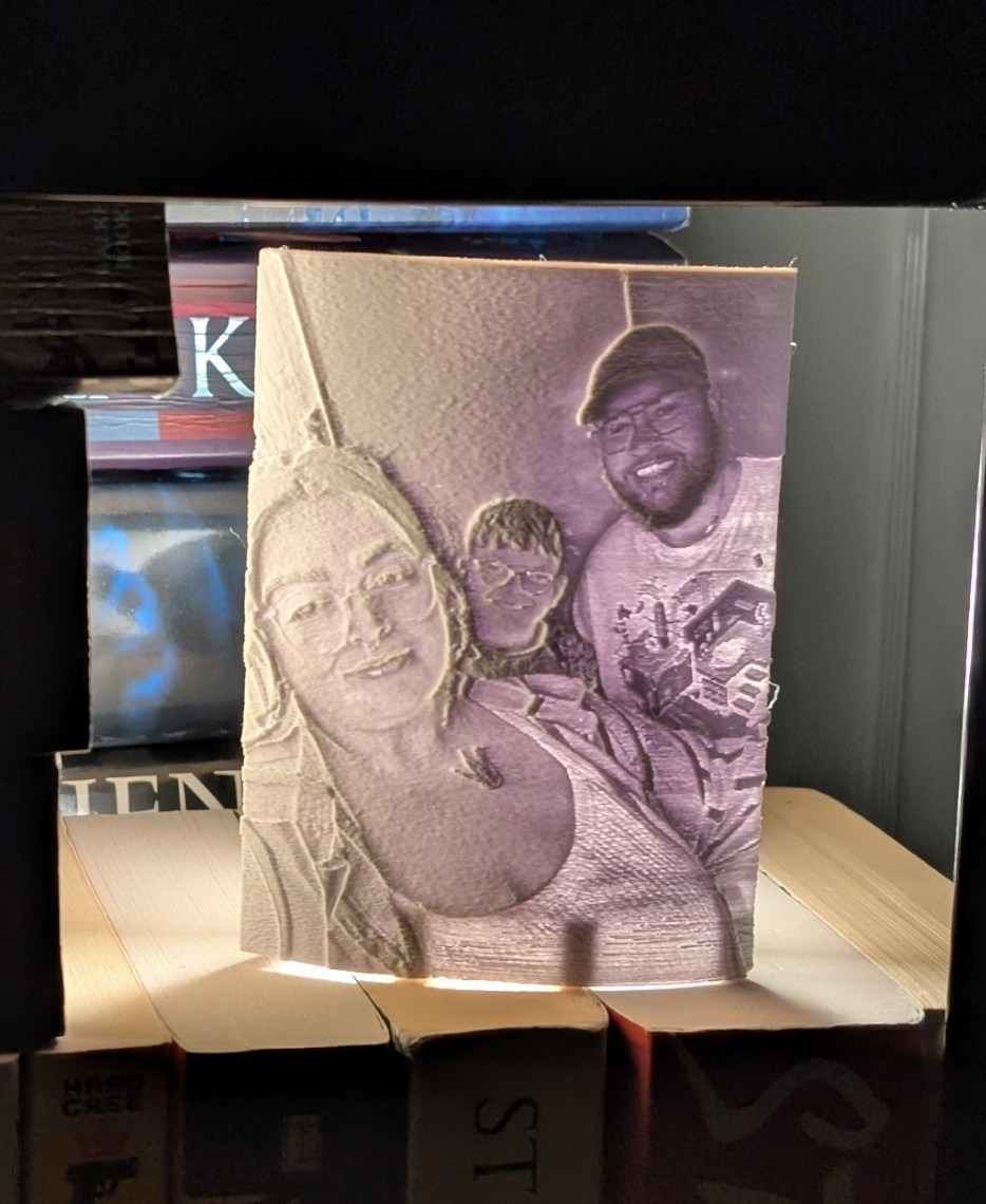PERSONALIZED 3D PRINTED LIGHTS