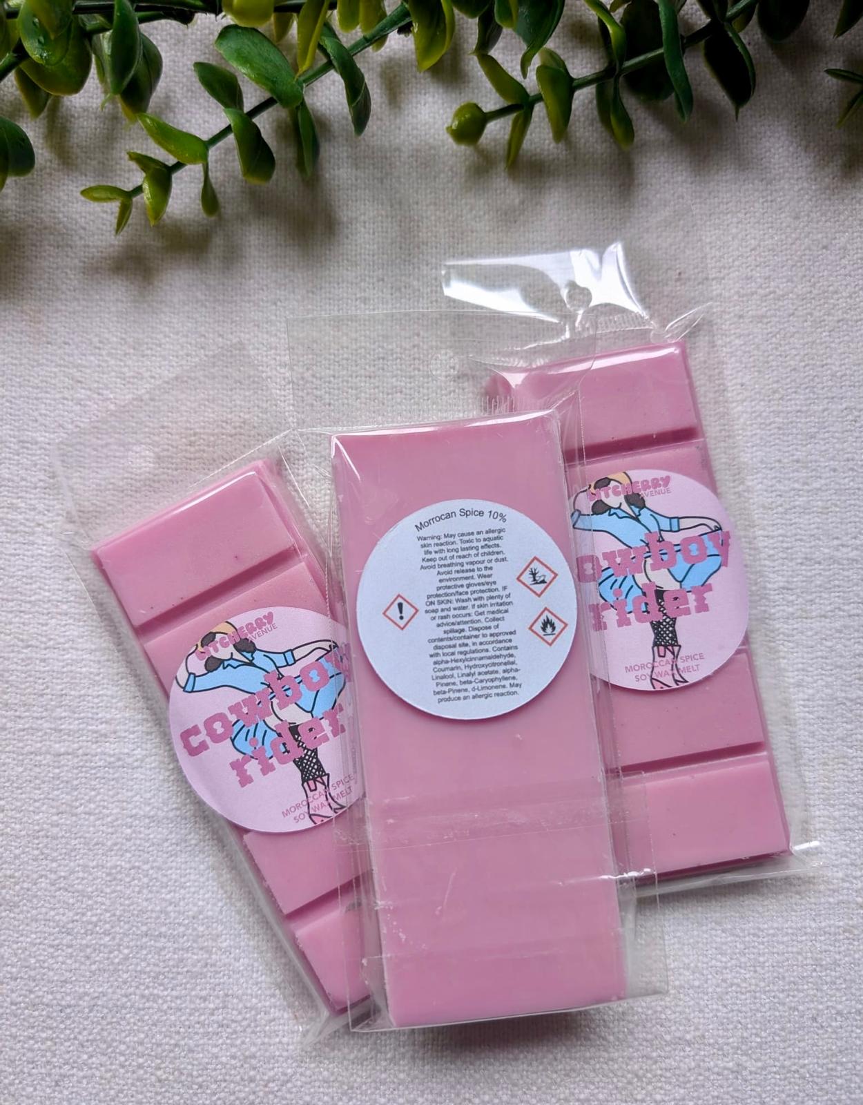 COWBOY RIDER - SOY WAX MELTS | LITCHERRY AVENUE X TANYPRINT