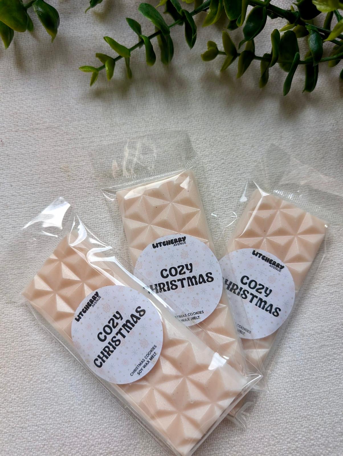 COZY CHRISTMAS - SOY WAX MELTS | LITCHERRY AVENUE X TANYPRINT