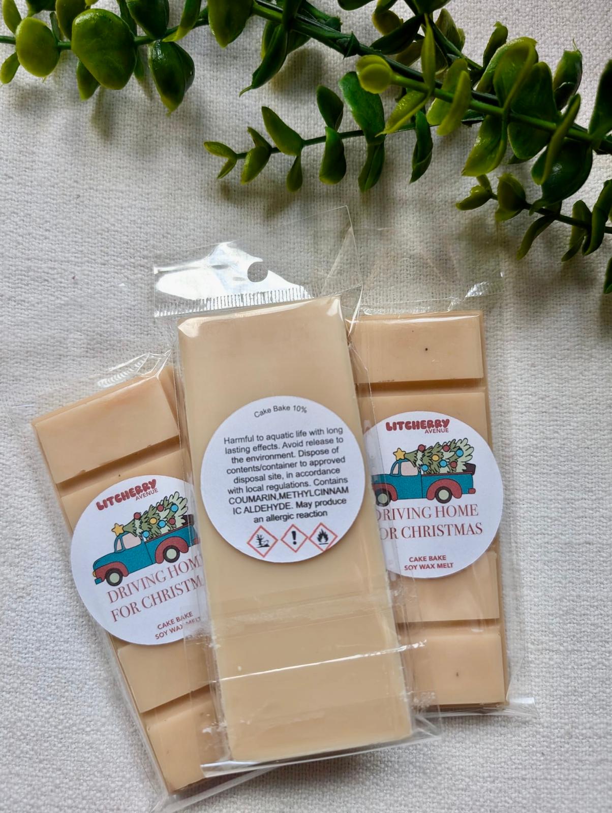 DRIVING HOME FOR CHRISTMAS - SOY WAX MELTS | LITCHERRY AVENUE X TANYPRINT