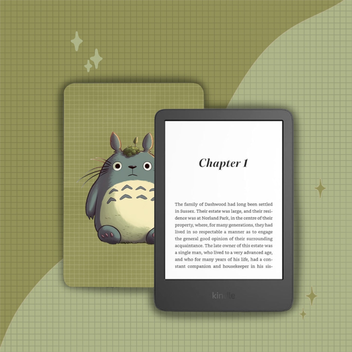 TOTORO - KINDLE INSERT