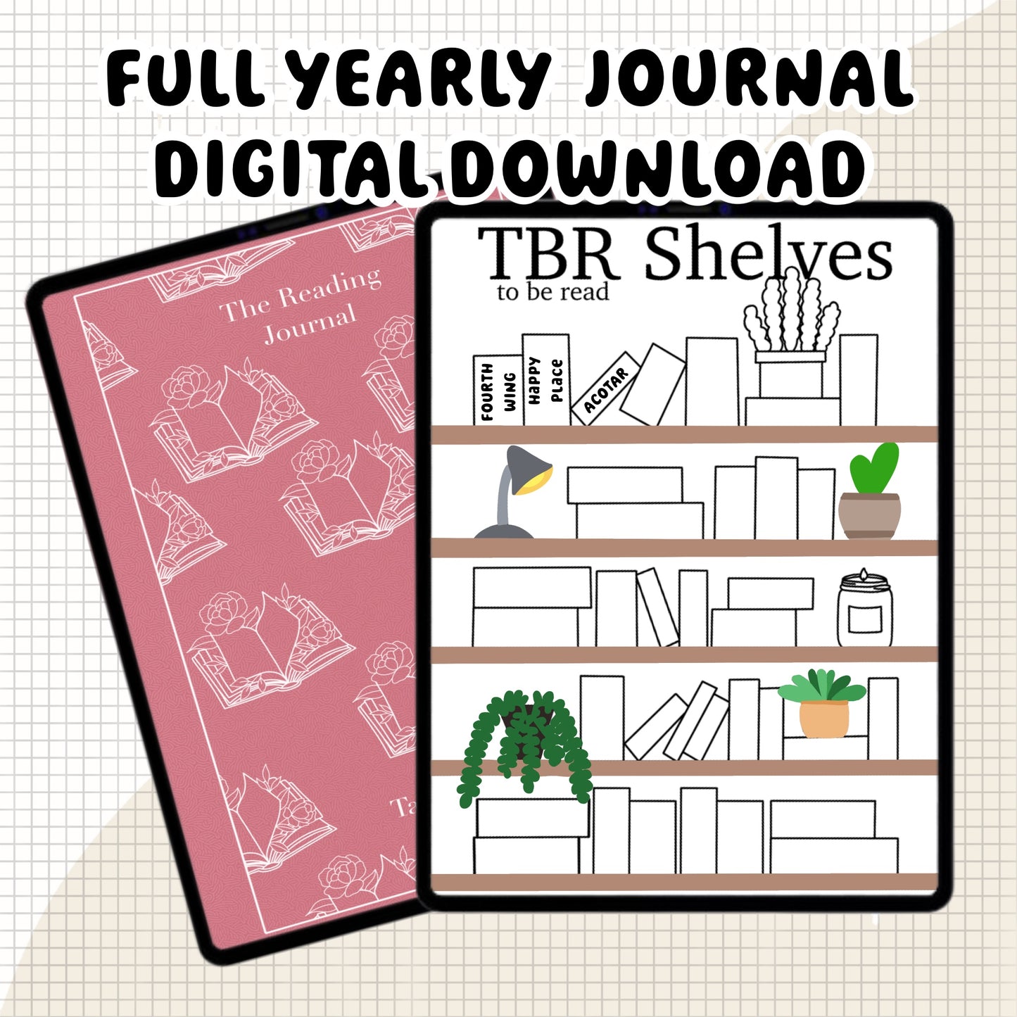 THE READING JOURNAL - YEARLY EDITION - DIGITAL DOWNLOAD