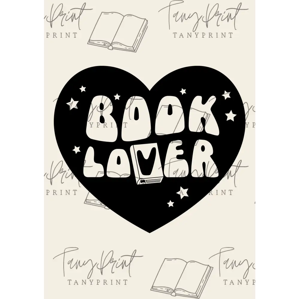 BOOK LOVER - ART PRINT - Tanyprint