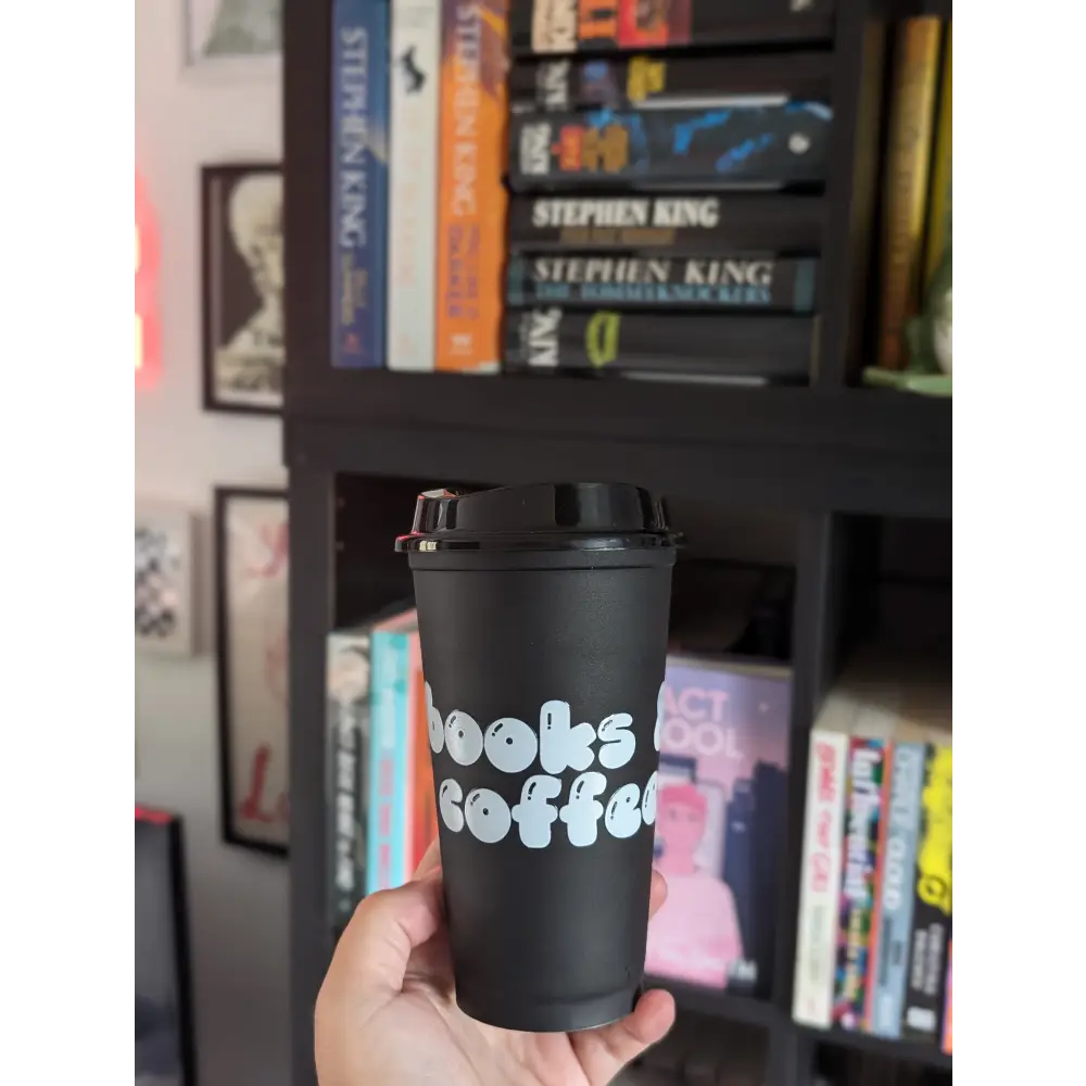 BOOKS & COFFEE - HOT CUP