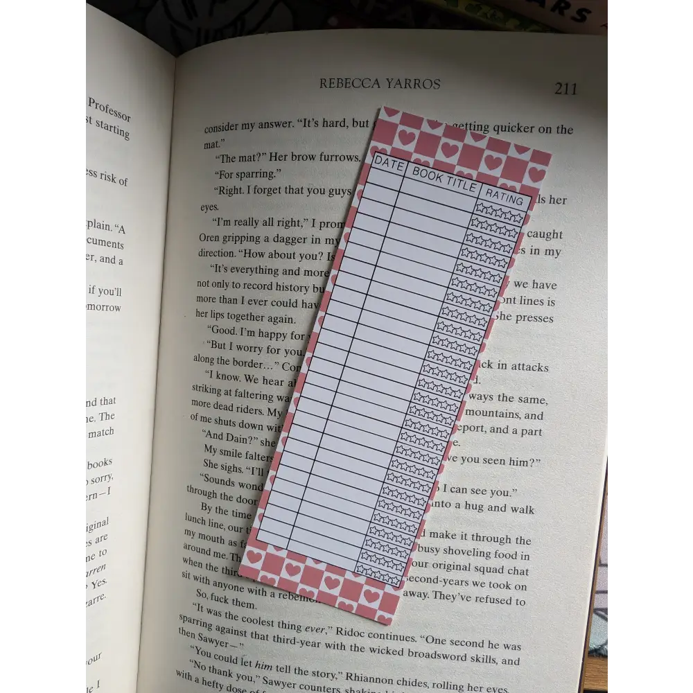 LOVER BOOK REVIEW - BOOKMARK