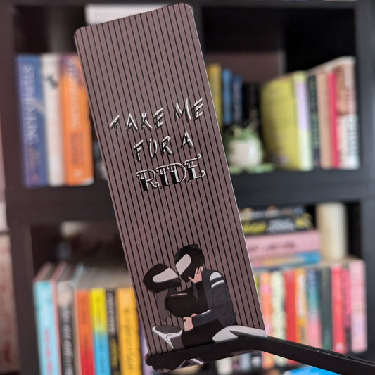 TAKE ME FOR A RIDE - BOOKMARK